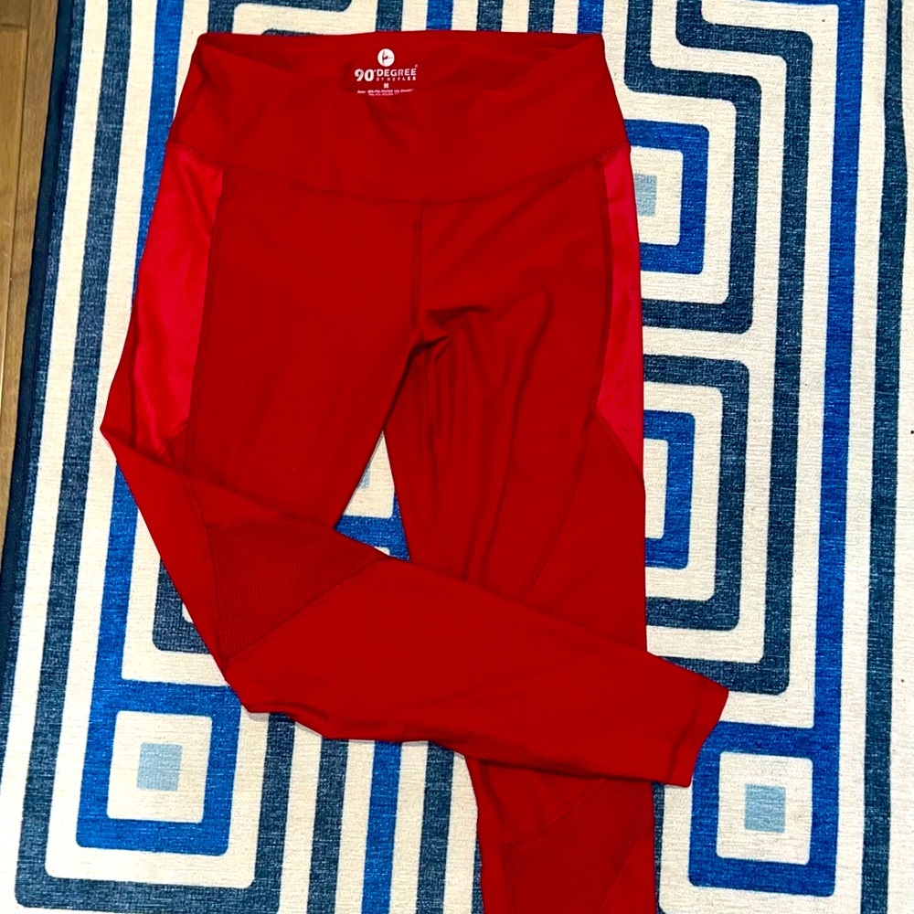 Cherry red 99 degrees legging